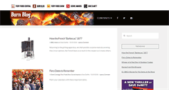 Desktop Screenshot of burn-blog.com